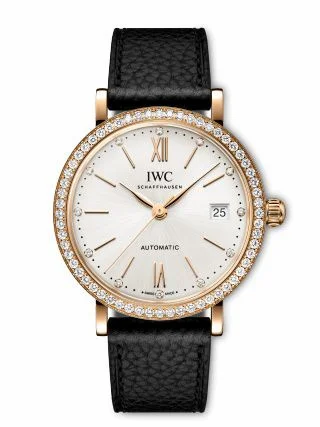 IWC Portofino Automatic 37 Red Gold - Diamond / Silver IW6586-03 (IW658603)